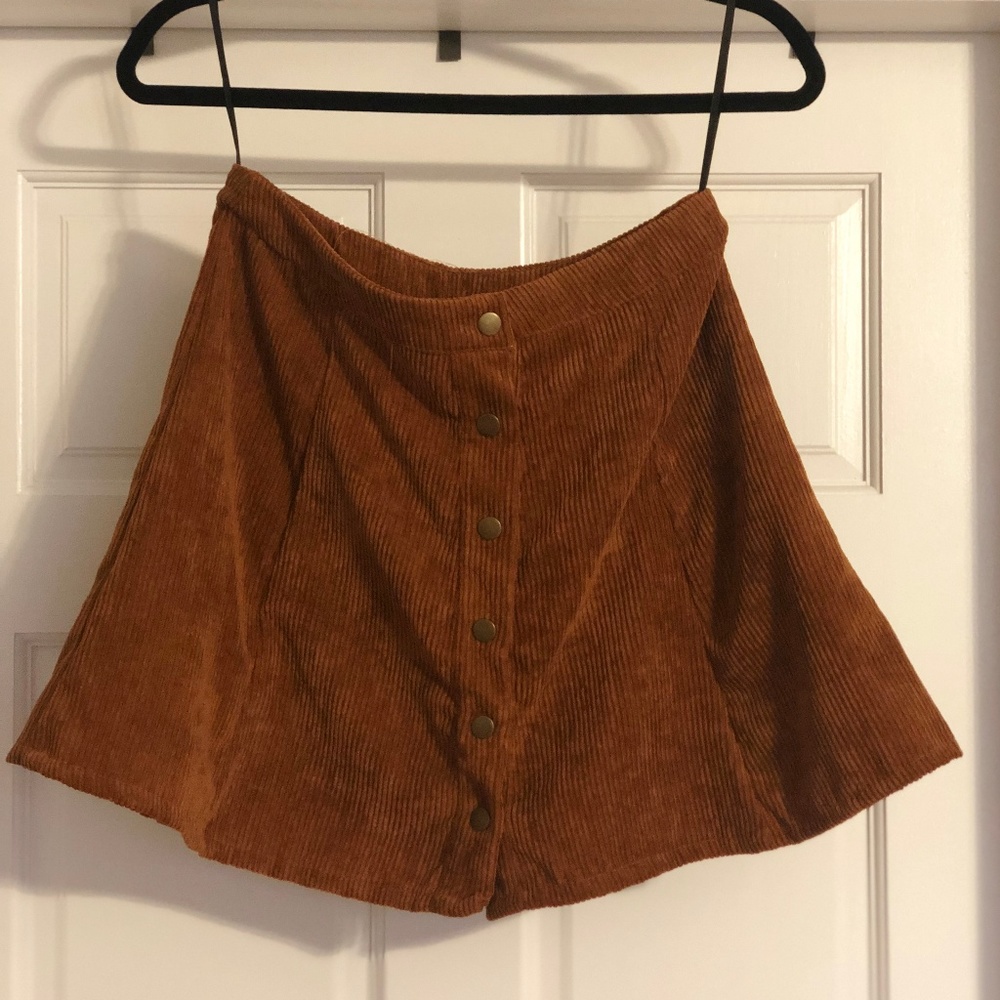 Corduroy, Comfy, Skirt
